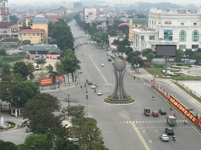 Thành phố Việt Trì (Phú Thọ) ngày nay.
