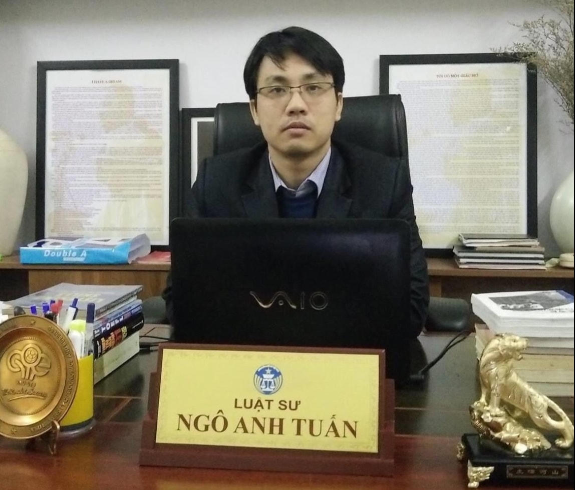 Luật sư Ngô Anh Tuấn.