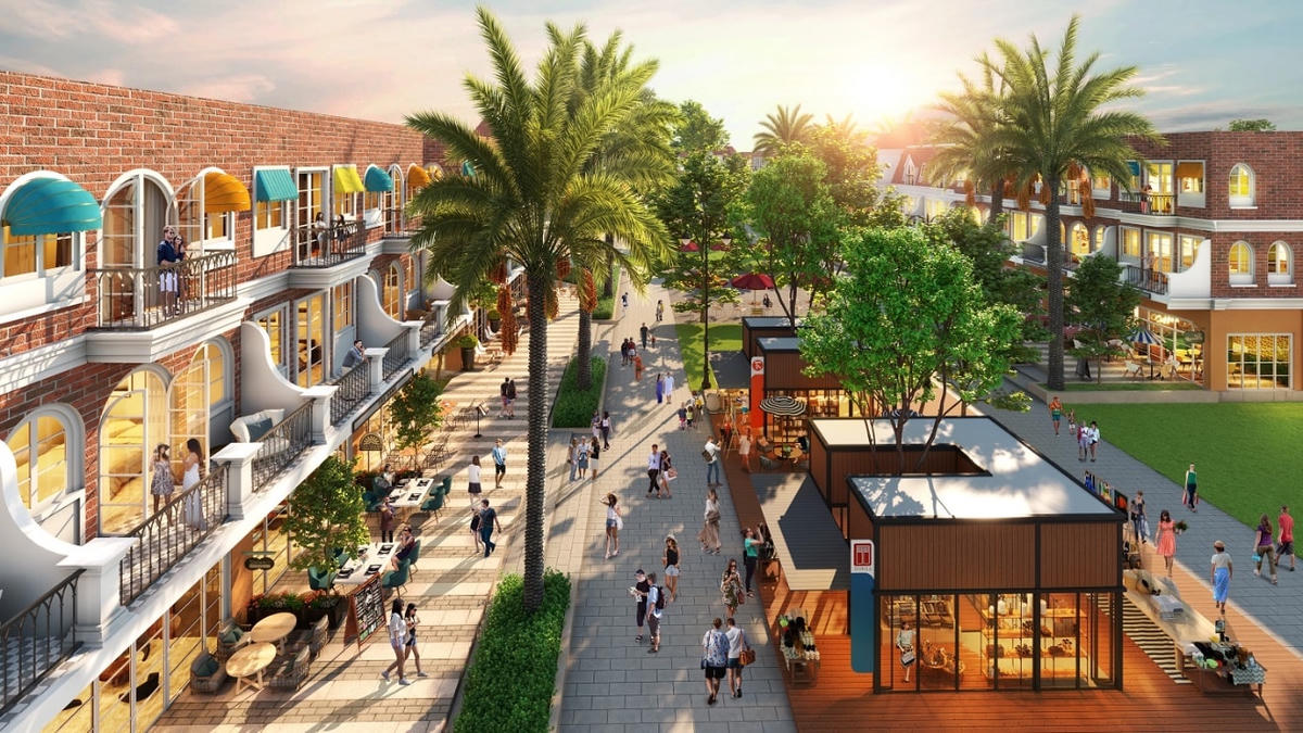 Shophouse 2 mặt tiền thuộc phân khu Ocean Residence sở hữu loạt yếu tố đắc địa để thuyết phục nhà đầu tư hơn cả.