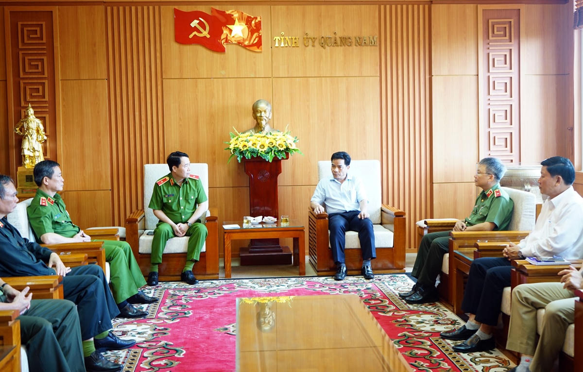 Quang cảnh buổi tiếp.