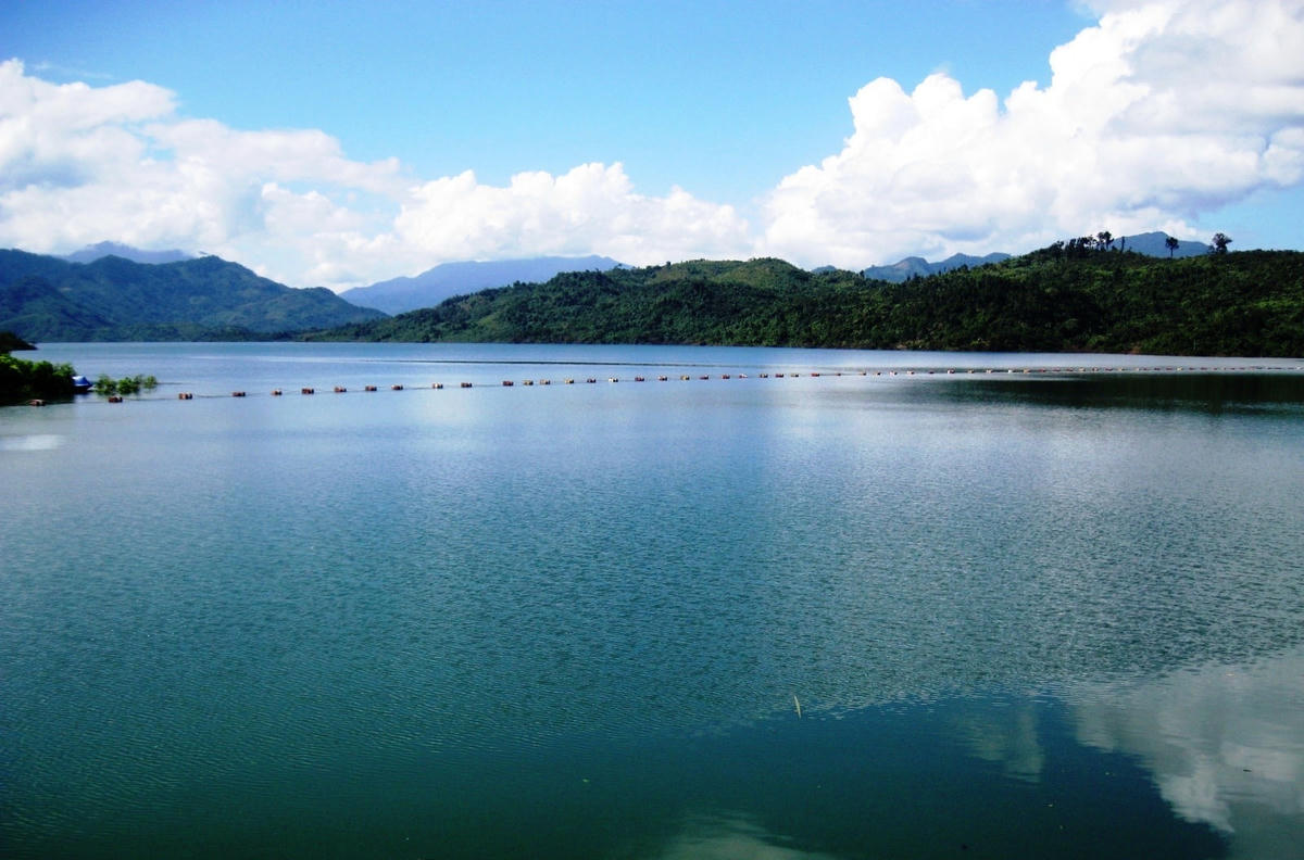 Một trong những hồ nước khủng ở Quảng Nam.