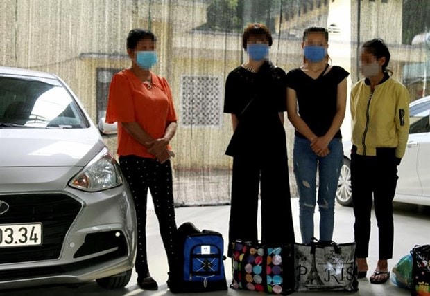 Các nạn nhân được Ban Chuyên án A820 giải cứu tại tỉnh Lạng Sơn. (Nguồn: bienphong.com.vn).