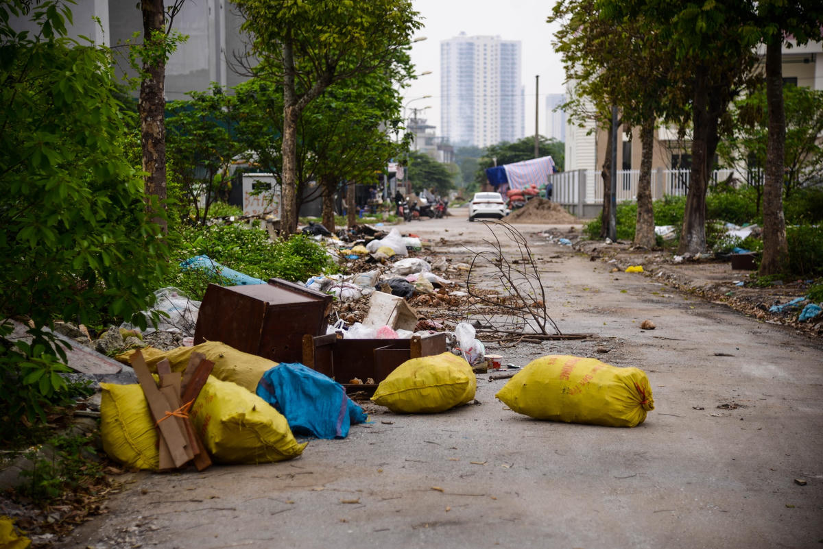 Ngoài các rác thải sinh hoạt, còn tồn tại một số loại rác thải phế liệu.