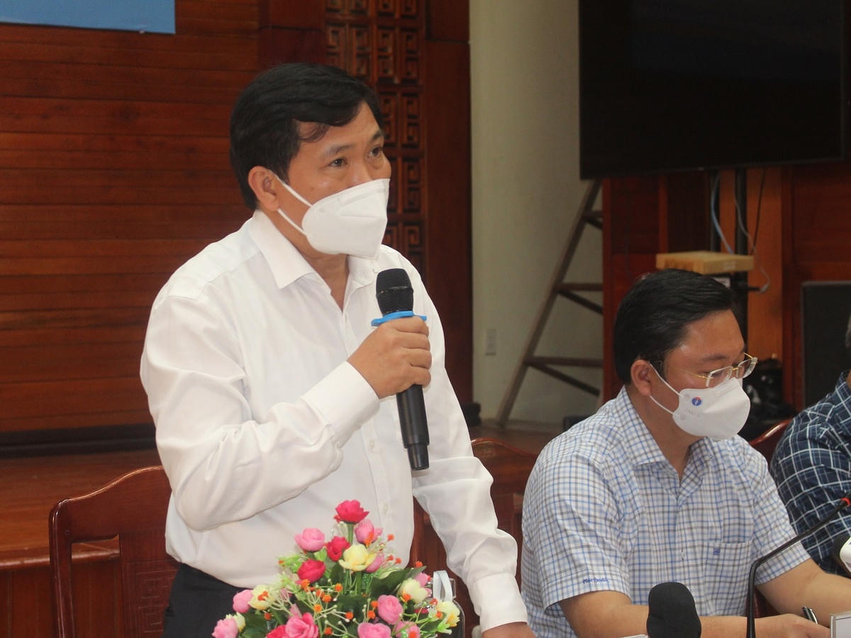 Ông Nguyễn Văn Sơn, Chủ tịch UBND TP Hội An thông tin về sự việc.