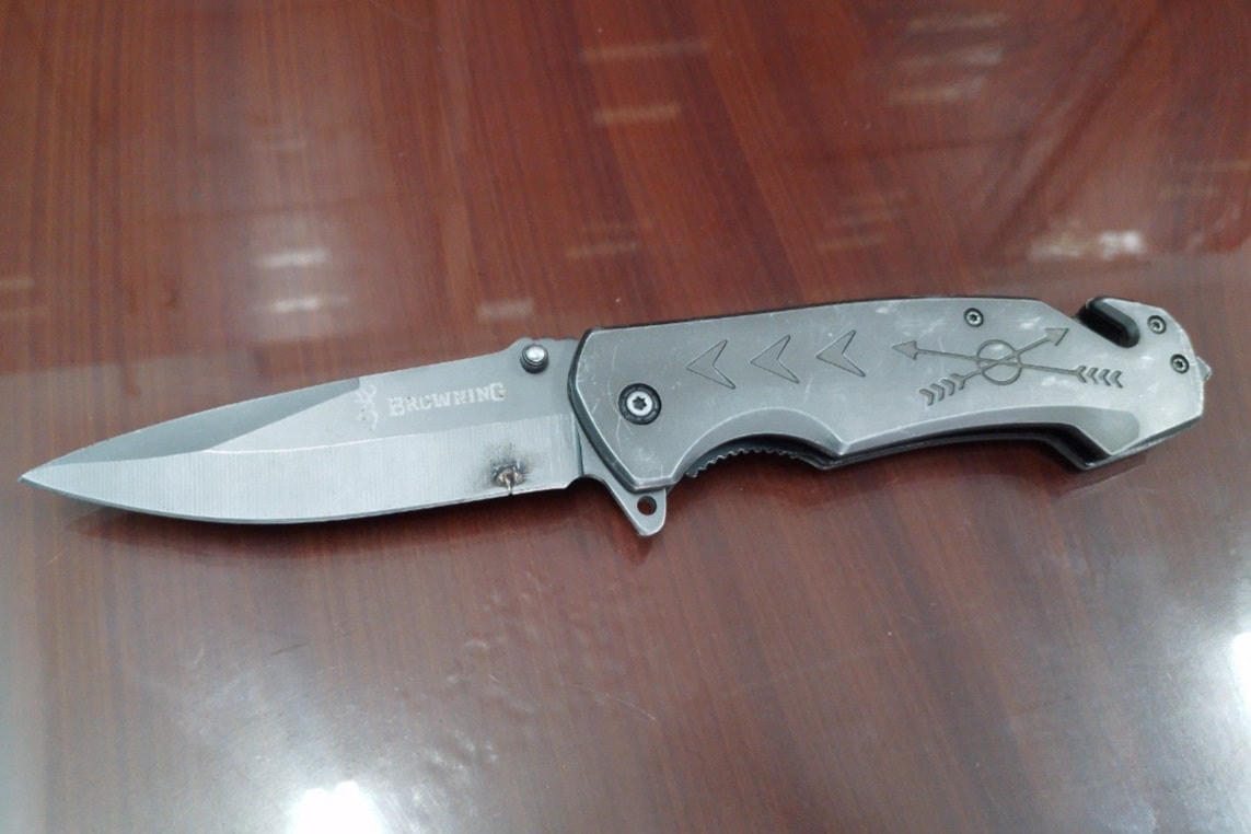 Hung khí các đối tượng mang đi gây án (Ảnh Công an cung cấp).