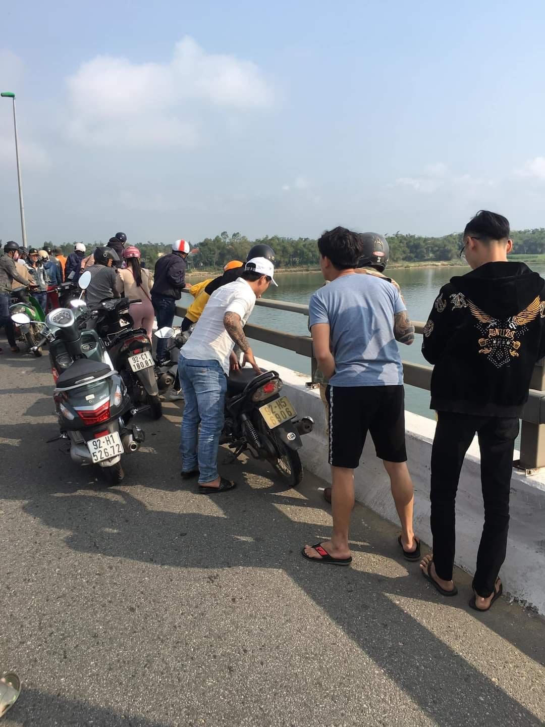 Hiện trường nơi anh C. nhảy cầu Câu Lâu tự tử.