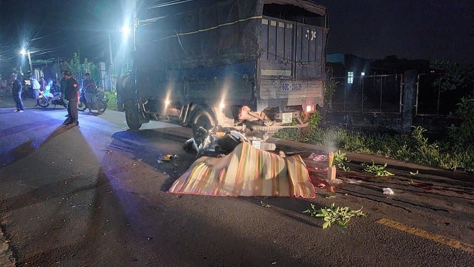 Hiện trường vụ tai nạn. Ảnh: TL.