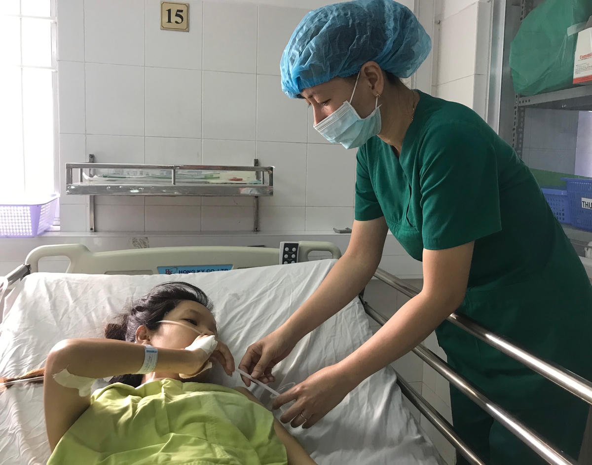 Hiện tại bệnh nhân Thuỳ đã hồi phục sức khoẻ, đang được tiếp tục theo dõi chăm sóc 