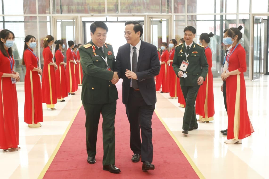 Bộ trưởng Bộ Lao động, Thương binh và Xã hội Đào Ngọc Dung tham dự Đại hội.