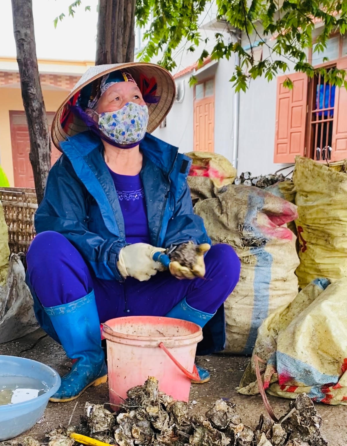 Bà Lê Thị Xuân, xóm Chùa, xã Tiền An, TX Quảng Yên.