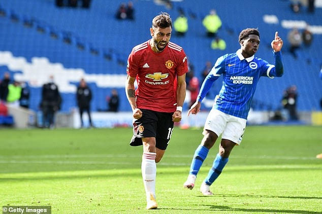 Bruno Fernandes trở thành cầu thủ đầu tiên trong lịch sử Premier League ghi được bàn thắng sau tiếng còi mãn cuộc.