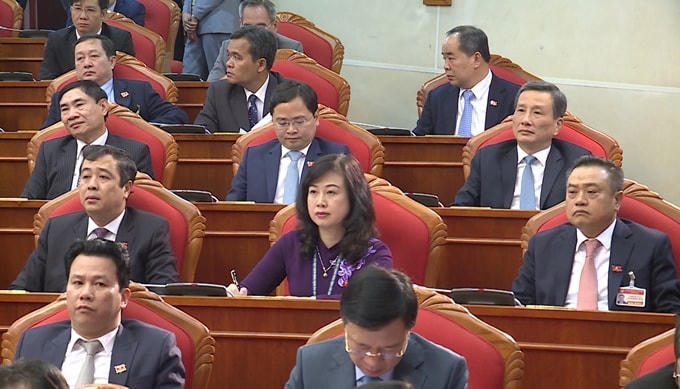 [ẢNH] Hội nghị lần thứ nhất Ban Chấp hành Trung ương khóa XIII