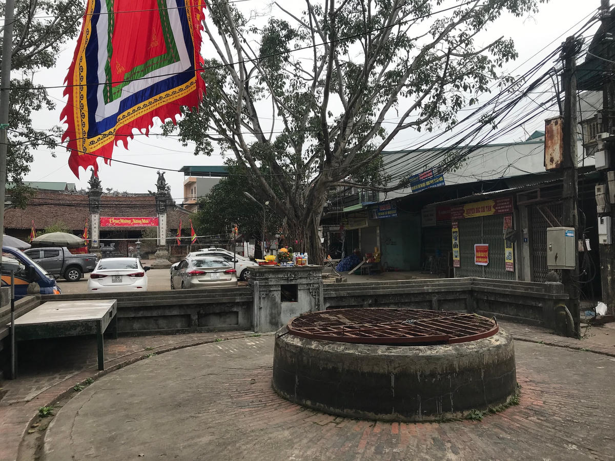 Giếng làng Yên (Thạch Xá, Thạch Thất, Hà Nội) hiện nay vẫn được người dân gìn giữ.  