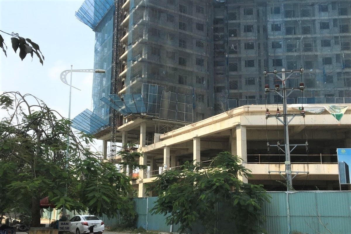Một dự án nhà ở xã hội tại phường Bình Trưng Đông (Thủ Đức, TP HCM).