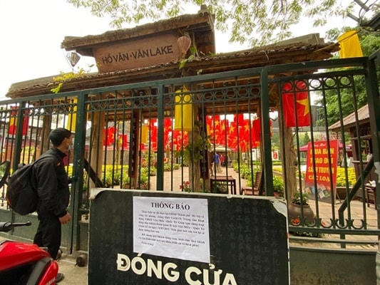 Dừng hoạt động cho chữ tại Hồ Văn.