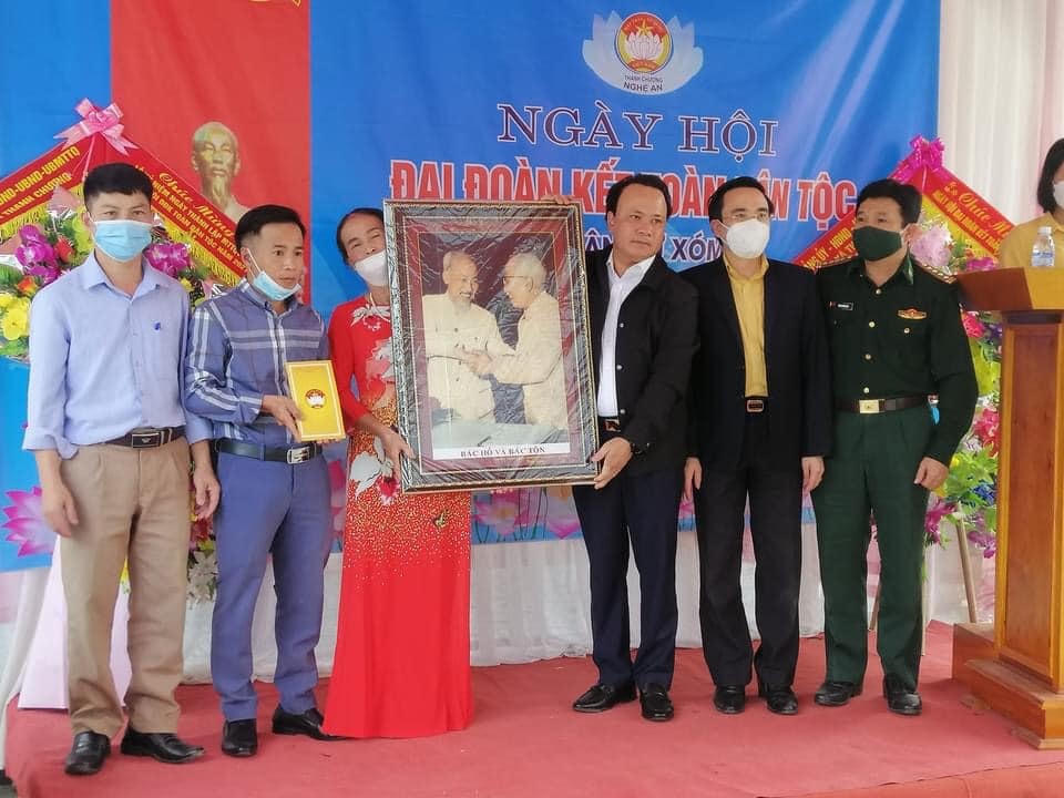 Do ảnh hưởng của dịch Covid-19 nên tại Nghệ An chỉ những vùng an toàn mới được tổ chức Ngày hội Đại đoàn kế nhưng đảm bảo nguyên tắc chống dịch.