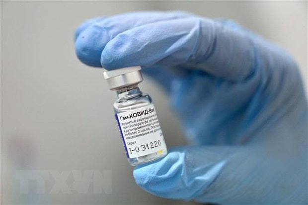 Vaccine ngừa Covid-19 Sputnik V của Nga. Ảnh: AFP/TTXVN.  