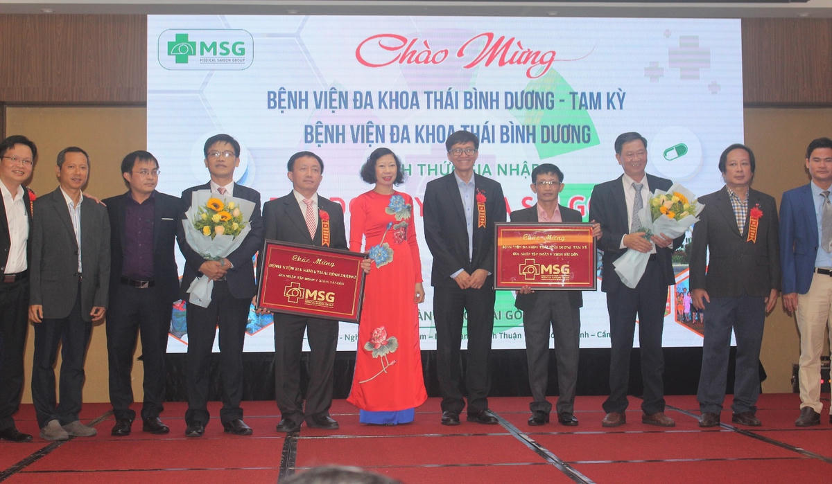 Lễ chào mừng 2 BV Thái Bình Dương Tam Kỳ và Hội An gia nhập Tập Đoàn Y khoa Sài Gòn.