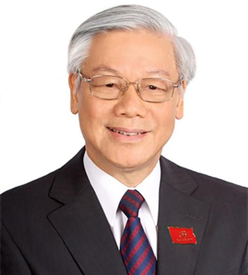 Đồng chí Nguyễn Phú Trọng, Tổng Bí thư, Chủ tịch nước.   