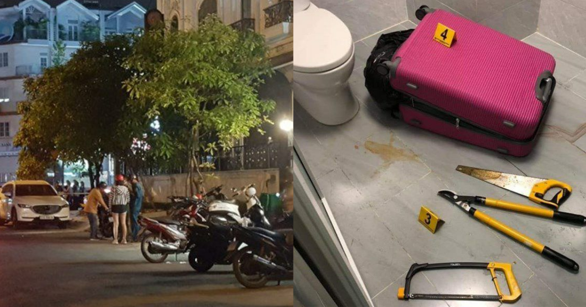 Hiện trường nơi xảy ra vụ án: khu dân cư Him Lam, khu phố 5, phường Tân Hưng, quận 7