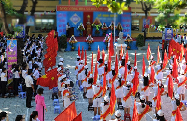 Năm học 2020 - 2021, ngành Giáo dục thực hiện 9 nhóm nhiệm vụ, 5 giải pháp cơ bản. Ảnh: Báo Dân sinh.