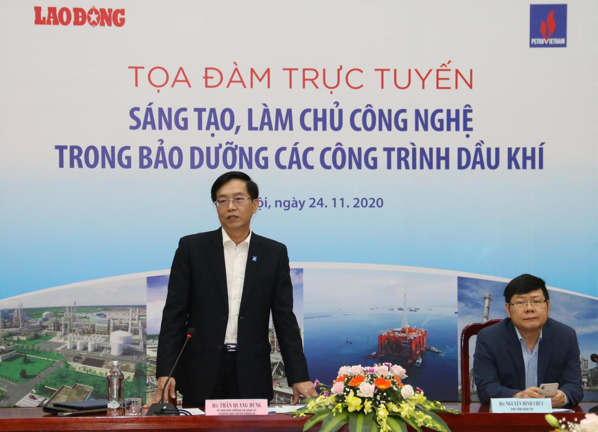 Ông Trần Quang Dũng, Trưởng ban Truyền thông và Văn hóa doanh nghiệp Petrovietnam.