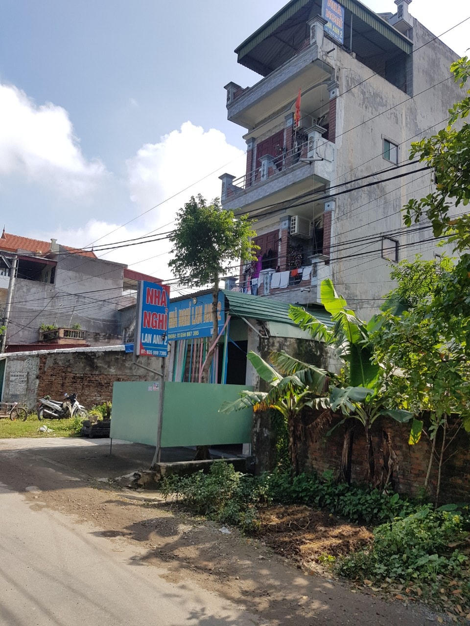 Nhà nghỉ, nơi xảy ra sự việc
