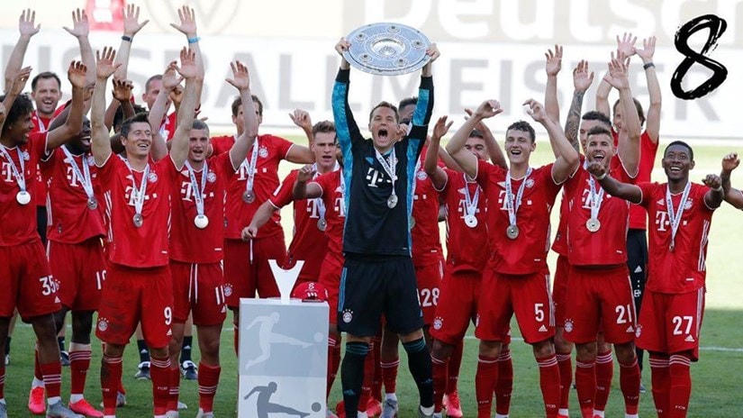 Bayern Munich nâng cao Đĩa bạc trong ngày Bundesliga hạ màn. (Nguồn: FcBayern).