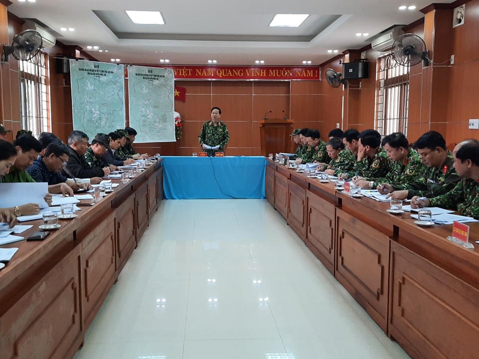 Quang cảnh buổi làm việc.