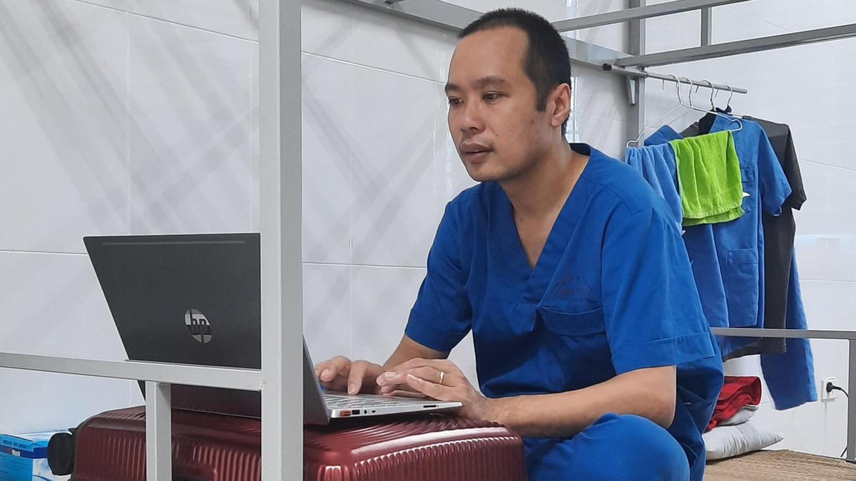 Họ đã chiến đấu như thế ở tâm dịch