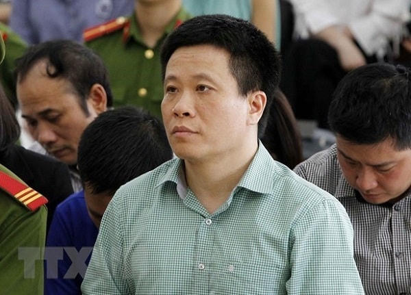 Bị cáo Hà Văn Thắm. Ảnh: TTXVN
