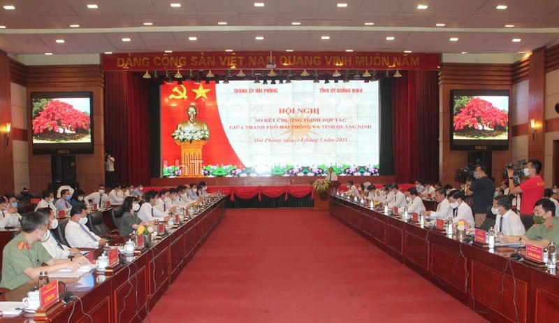 Hải Phòng - Quảng Ninh sơ kết chương trình hợp tác giữa hai địa phương.