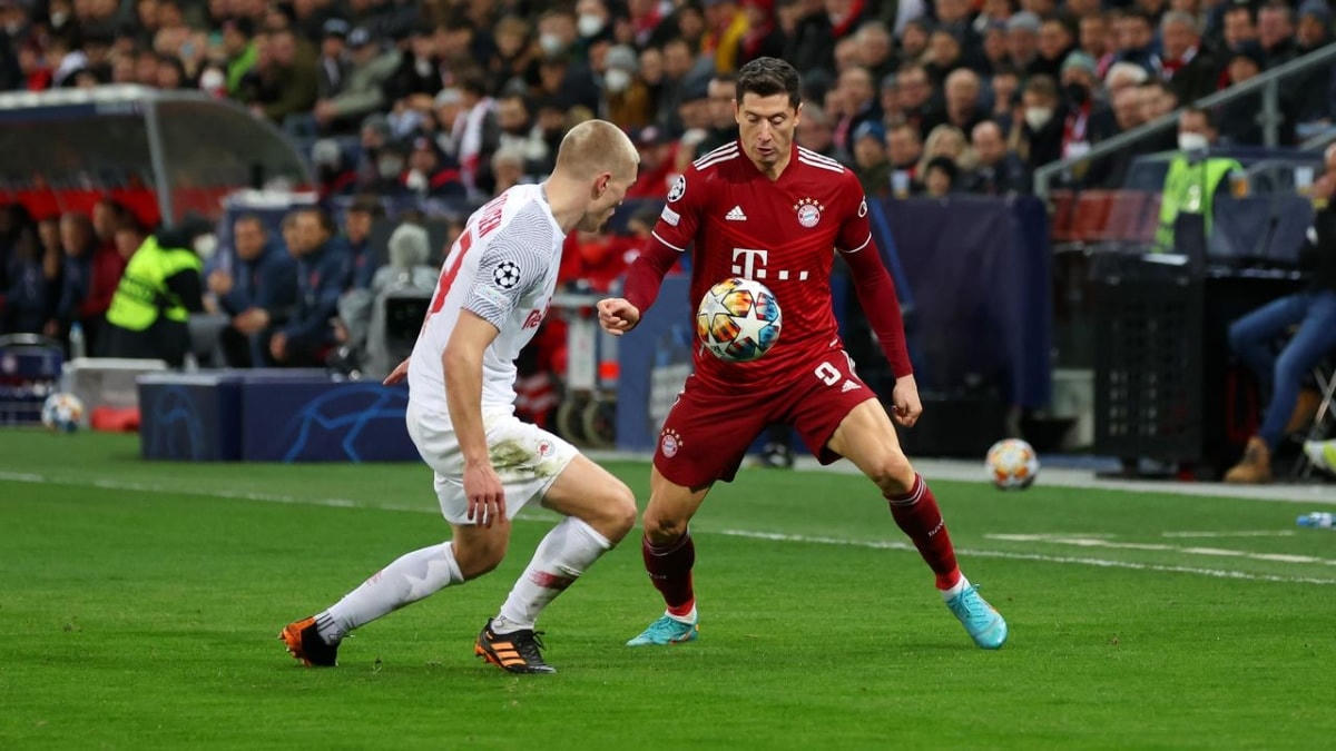 Bayern Munich bị Salzburg cầm hòa 1-1 ở trận lượt đi. (Ảnh: Getty).