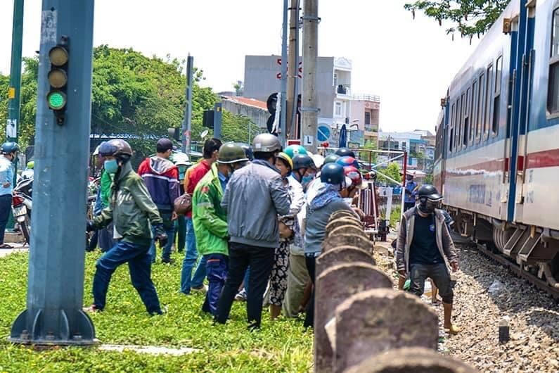 Hiện trường vụ tai nạn. Ảnh: Trung Lĩnh.