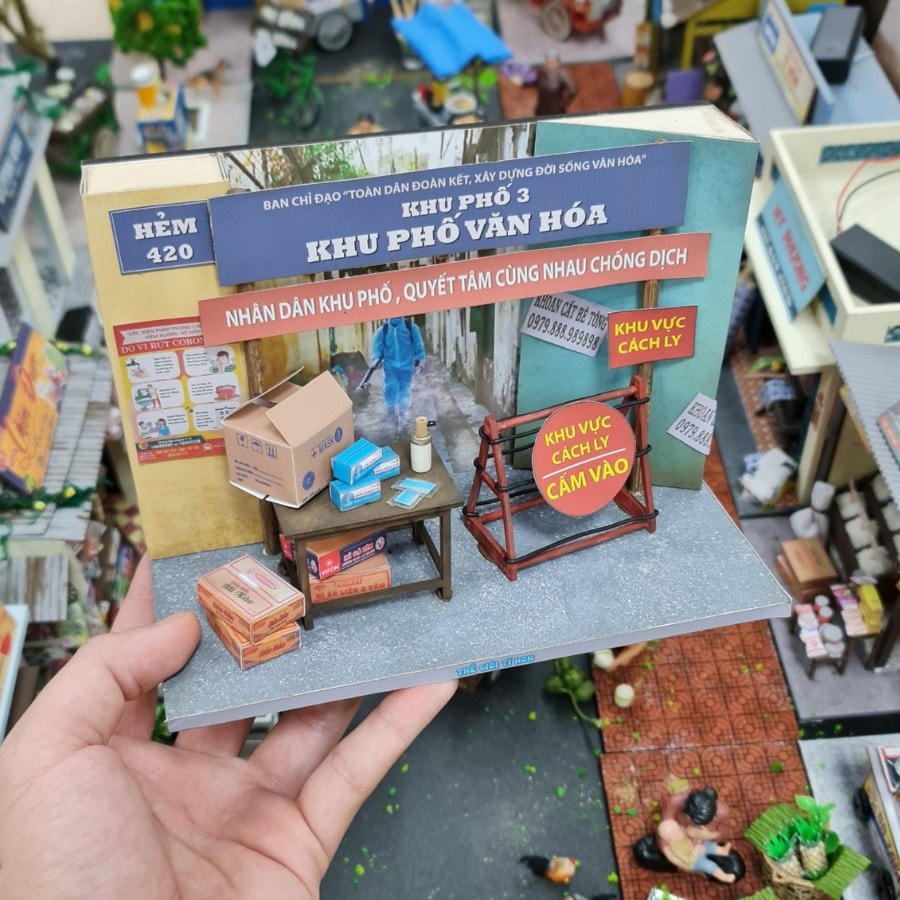 TP HCM những ngày căng mình chống dịch. Ảnh: NVCC. 