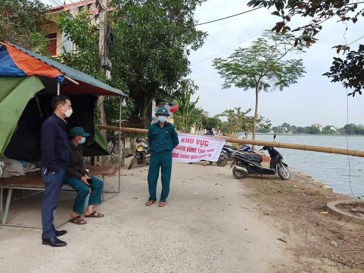 Nhiều khu vực trong tỉnh đã bị phong tỏa sau khi số F0 liên tục tăng "chóng mặt".
