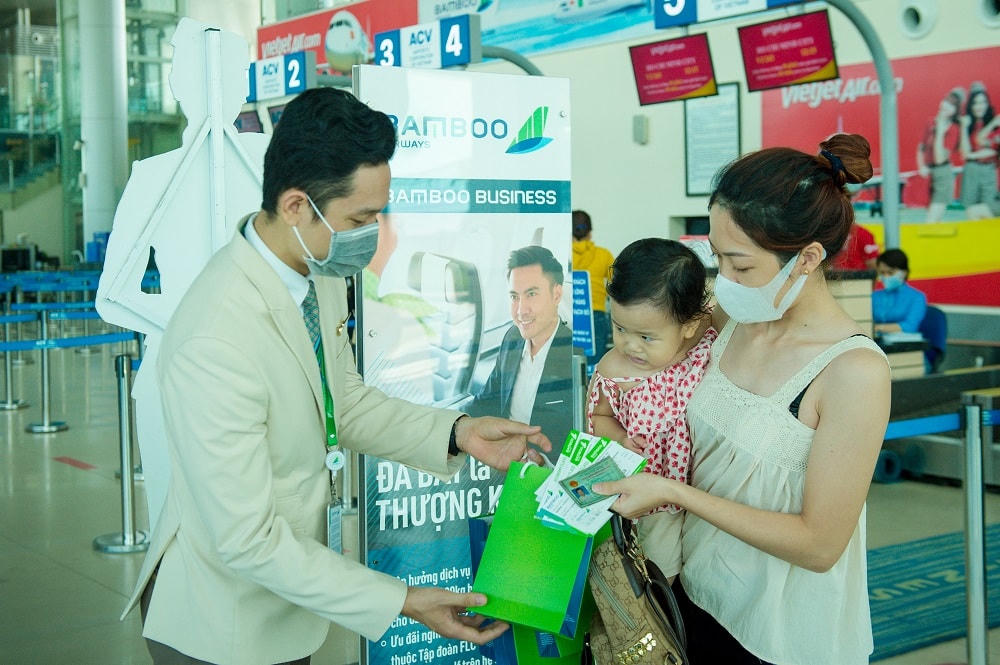 Song song với tuân thủ nghiêm ngặt các quy định về phòng chống Covid-19, Bamboo Airways đã triển khai nhiều chương trình ưu đãi nhân dịp khai trương nhiều đường bay mới.