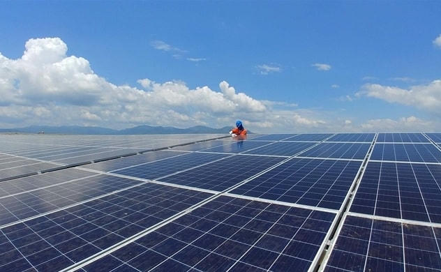 Các dự án điện mặt trời phát triển quá nhanh, trong khi lưới truyền tải không theo kịp. Nguồn:EVN.