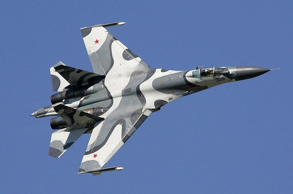 Máy bay chiến đấu Su-27. (Nguồn: wikipedia.org).
