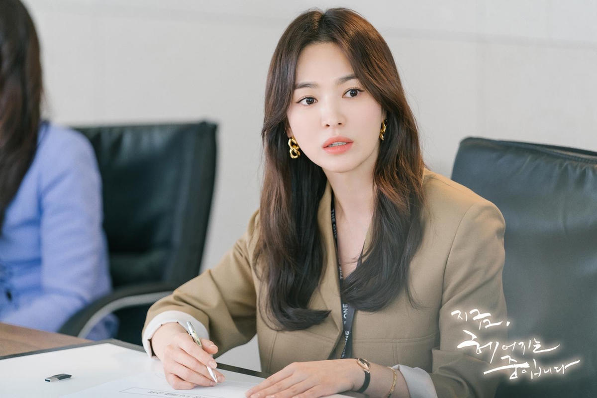 Tạo hình của Song Hye Kyo trong phim mới.