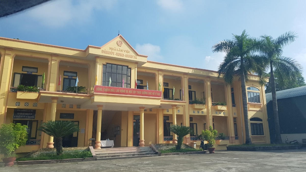 Trụ sở UBND xã Cộng Hoà, huyện Nam Sách (Hải Dương).