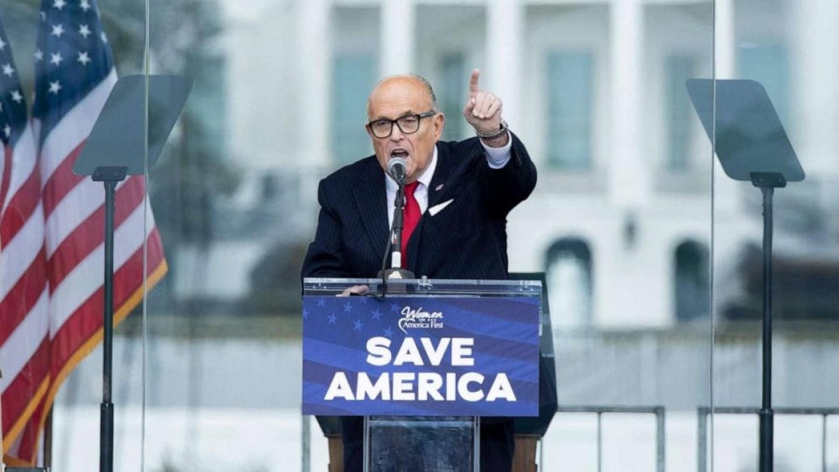Luật sư Giuliani. Ảnh: ABC News.  