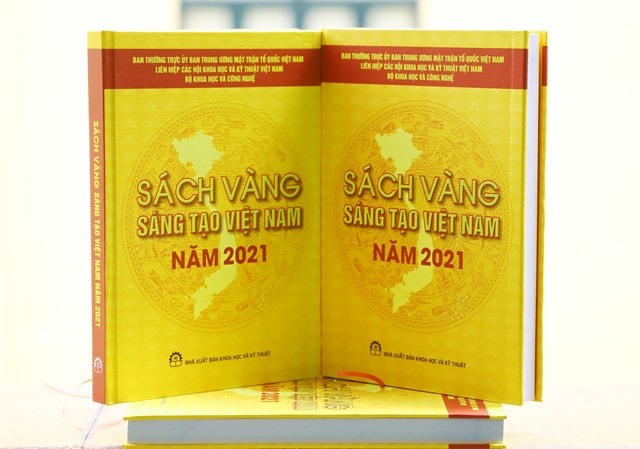Sách vàng Sáng tạo Việt Nam năm 2021.