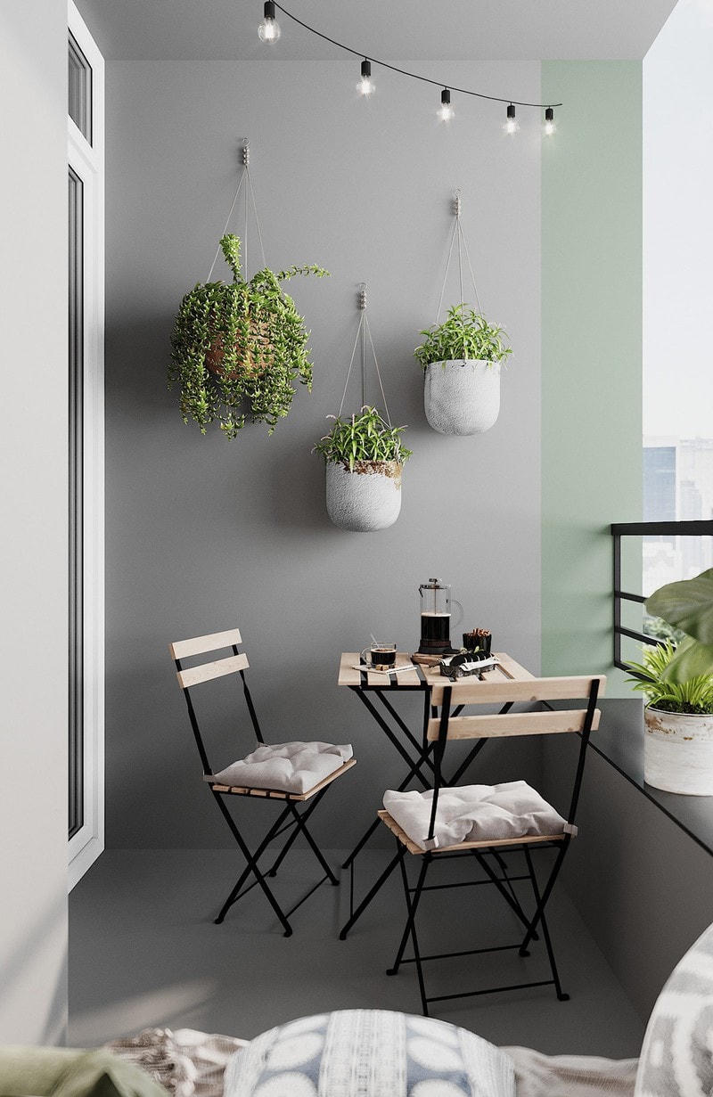 Căn hộ lạ mắt với đồ nội thất mây tre đan