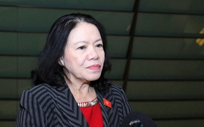 Bà Nguyễn Thị Xuân Thu, nguyên Bí thư Đảng đoàn, nguyên Chủ tịch Trung ương Hội chữ thập đỏ Việt Nam. Ảnh: Vnexpress.