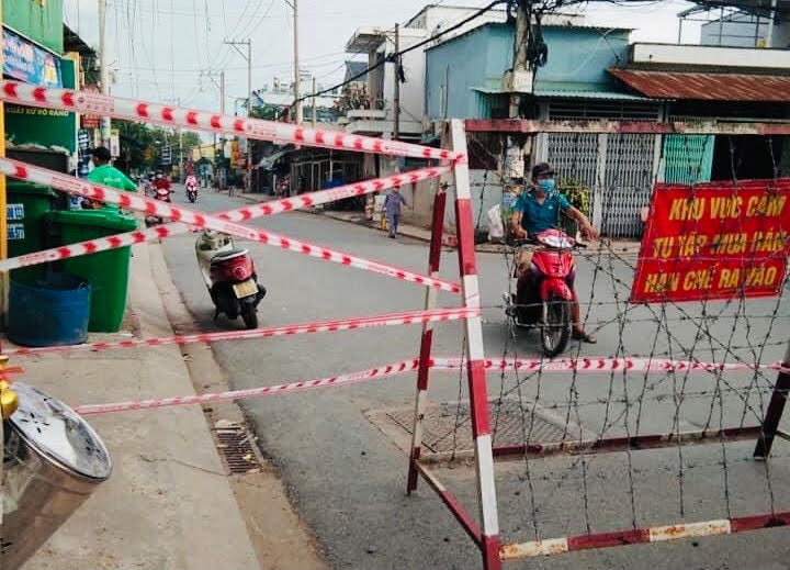 Thêm một công nhân ở Long An mắc Covid-19.