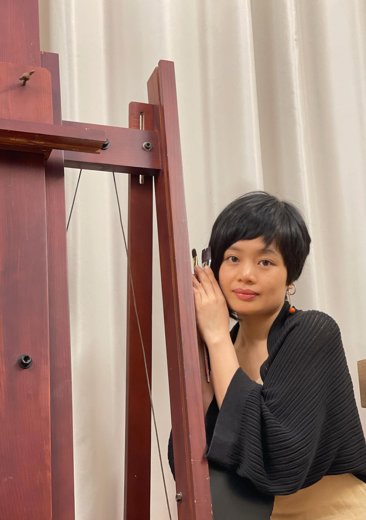 Họa sĩ Nguyễn Thu Hương.