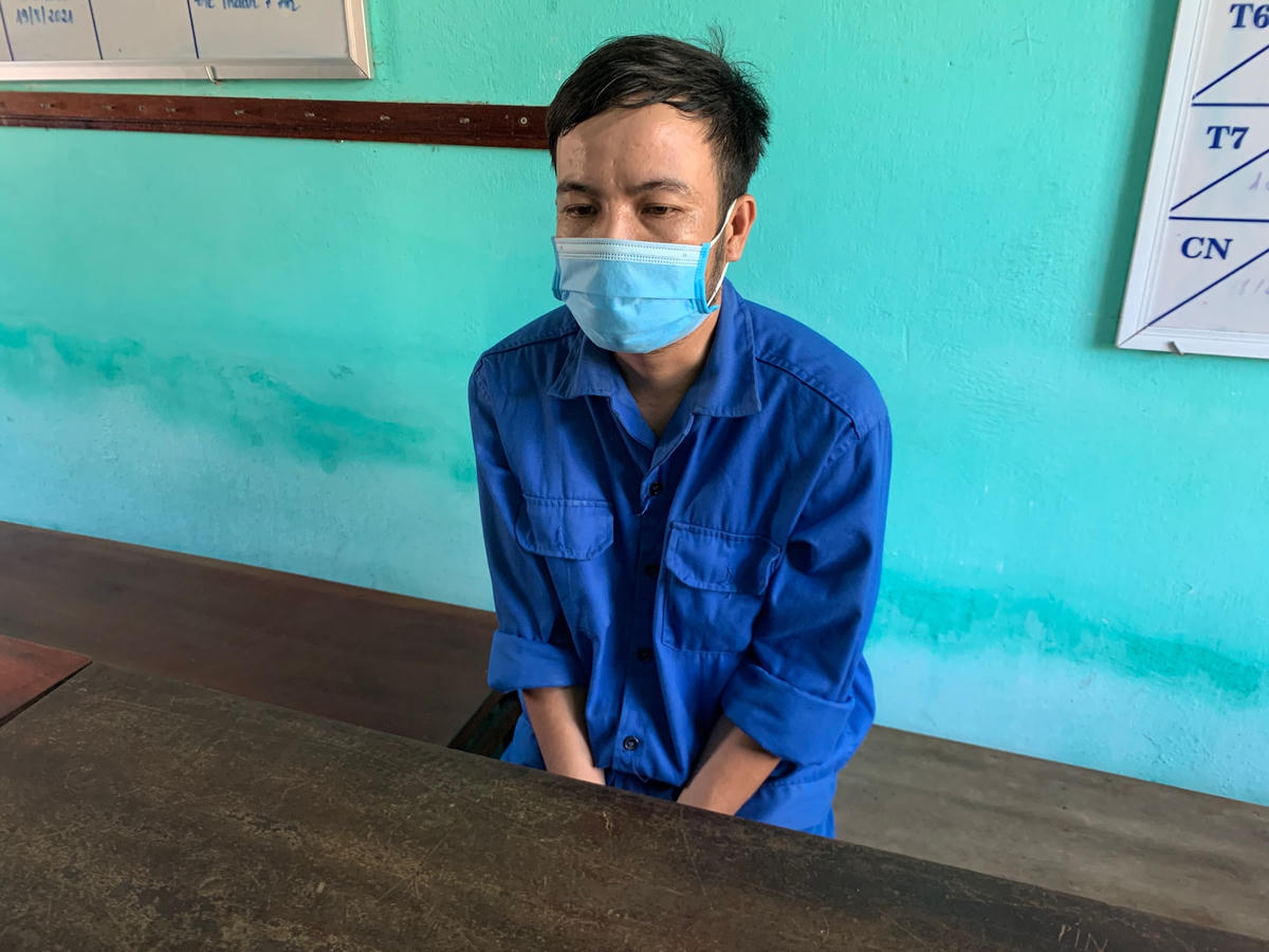 Đối tượng Lê Minh Lợi . Ảnh: Công an cung cấp.