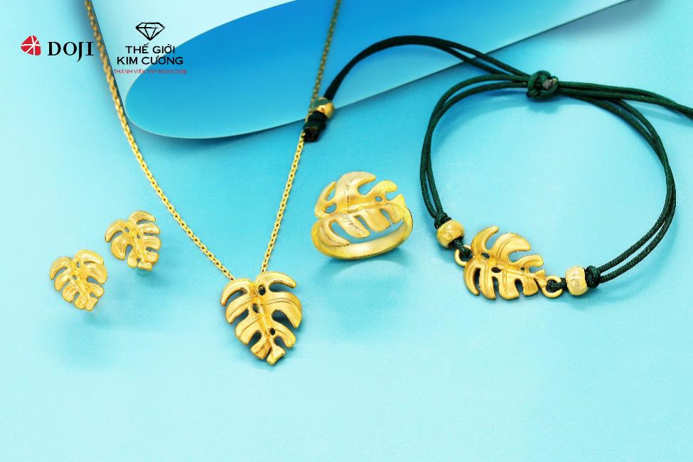 Các quý cô có thể thỏa sức mix & match với trang sức Vàng 24K thời thượng