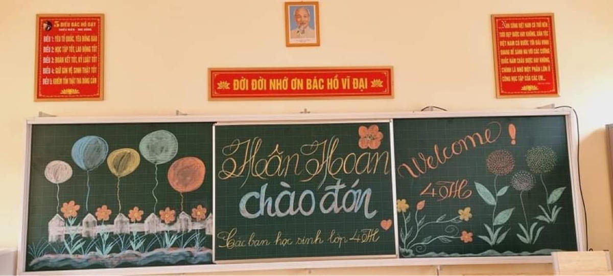 Các trường TH và 3 khối của THCS tại TP Vinh đón học sinh trở lại vào ngày 27/12 sau 4 tháng nghỉ dịch.